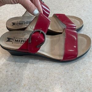 Mephisto Women's Red Sandals